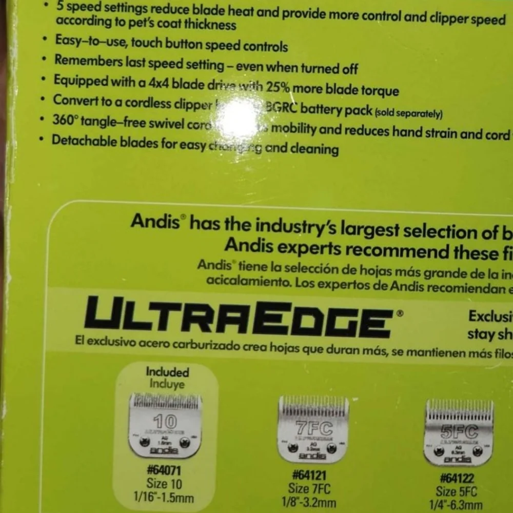 RARE DISCONTINUED ANDIS SUPER DUTY CLIPPER IN BOX DOG PET POSHMARK BUY NOW!